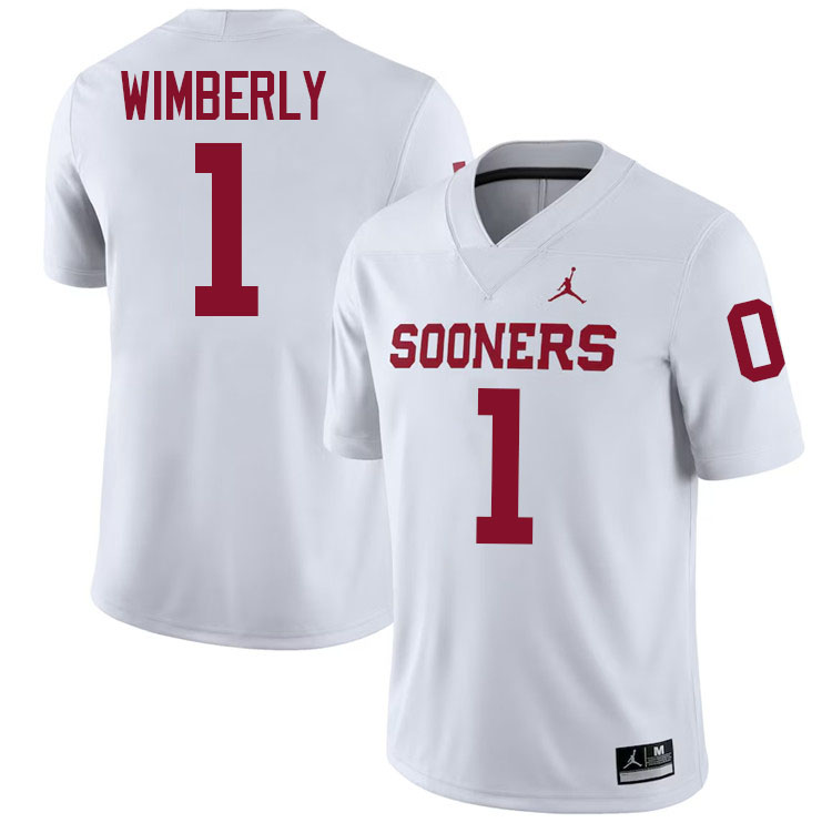 Marcus Wimberly Oklahoma Sooners Jersey,Oklahoma Sooners Football Uniforms,Jersey-White